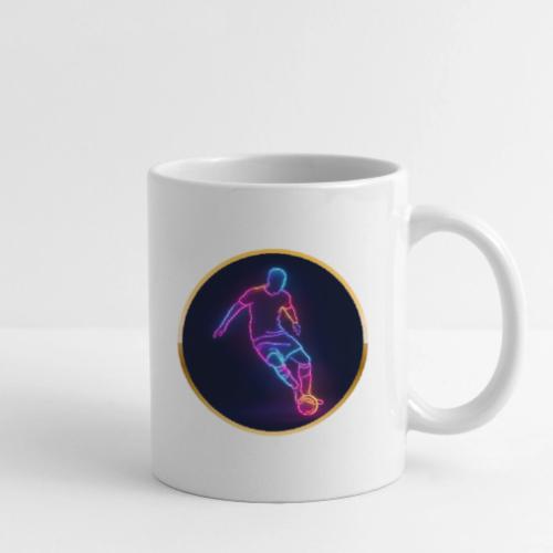 Soccer: Neon Golden Goal - Coffee/Tea Mug