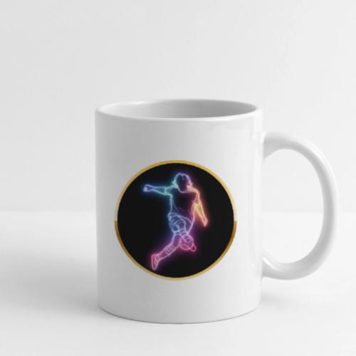 Soccer: Neon Goal Fusion - Coffee/Tea Mug