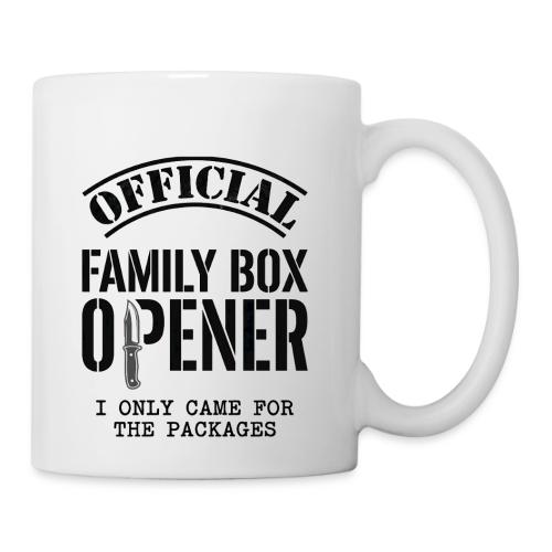 Official Family Box Opener Funny Knife Collector - Coffee/Tea Mug