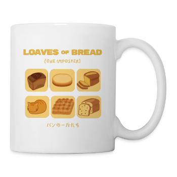 Funny Cat Loafing - Coffee/Tea Mug - white - Right