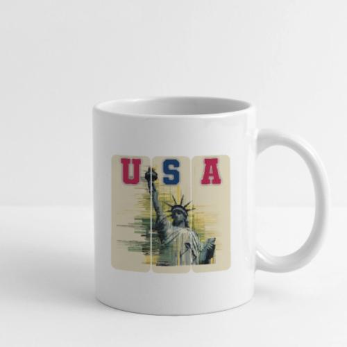 Art illustration of the Statue of Liberty - Coffee/Tea Mug
