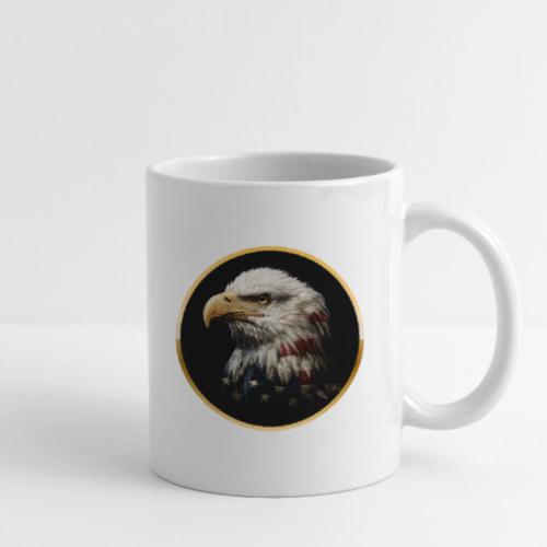 America: Golden Freedom Crest - Coffee/Tea Mug