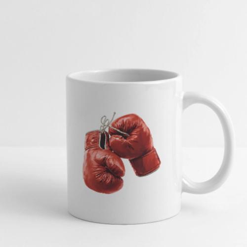 Boxing: Hanging Gloves Icon - Coffee/Tea Mug