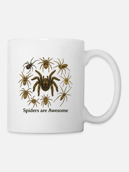 Spiders are Awesome - Coffee/Tea Mug - white
