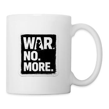 War No More: Peace Protest - Coffee/Tea Mug - white - Right