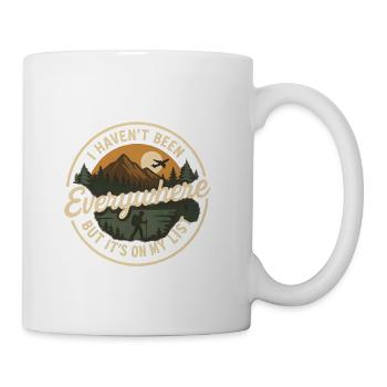Everywhere Bucket List Adventure - Coffee/Tea Mug - white - Right