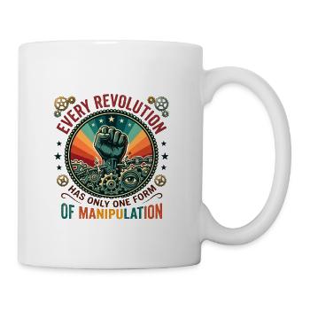 Fist of Revolution Gearwork - Coffee/Tea Mug - white - Right