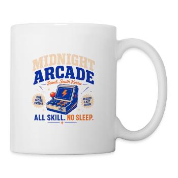 Midnight Arcade Seoul Retro - Coffee/Tea Mug - white - Right