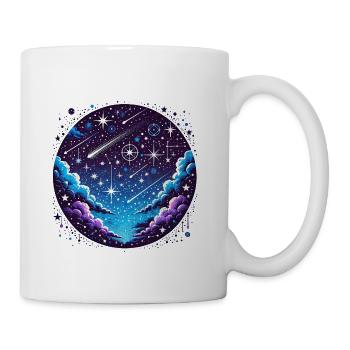 Celestial Circle Meteor Dream - Coffee/Tea Mug - white - Right