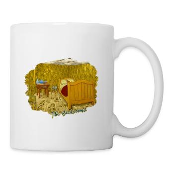 Backrooms Van Gogh Bedroom in Arles Art Crossover - Coffee/Tea Mug - white - Right