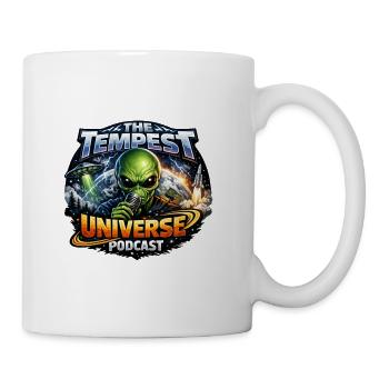 Angry Alien-1 TTU-POD - Coffee/Tea Mug - white - Right