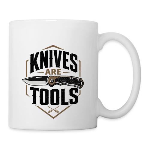 Knives Are Tools Shirt - Everyday Carry EDC Pocket - Coffee/Tea Mug