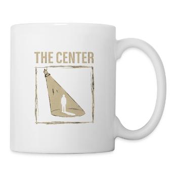 Center Spotlight Silhouette - Coffee/Tea Mug - white - Right
