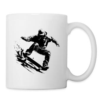 Skater - Coffee/Tea Mug - white - Right