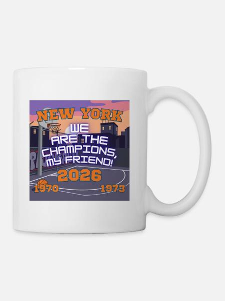 New York We Are The Champions 1970 1973 2026 (v1) - Coffee/Tea Mug - white