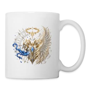 Celestial Guardian Fantasy T-Shirt | Guardians of  - Coffee/Tea Mug - white - Right