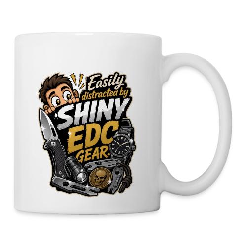 Easily Distracted By Shiny EDC Gear Funny Knife - Coffee/Tea Mug