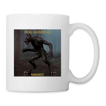 Dog Guardian Barghest - Coffee/Tea Mug - white - Right