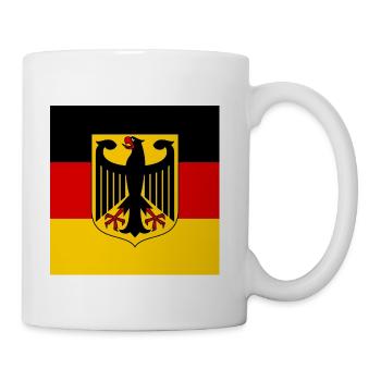 Show off your colors - Germany - Coffee/Tea Mug - white - Right