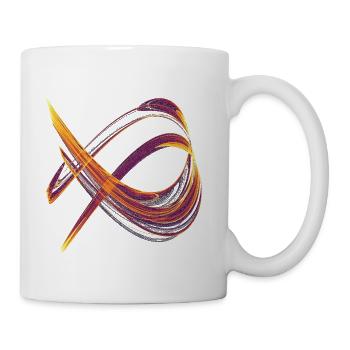 Golden Chaos Arc – Chaos Theory - Coffee/Tea Mug - white - Right
