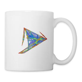 Sail of Chaos Light – Strange Attractor - Coffee/Tea Mug - white - Right