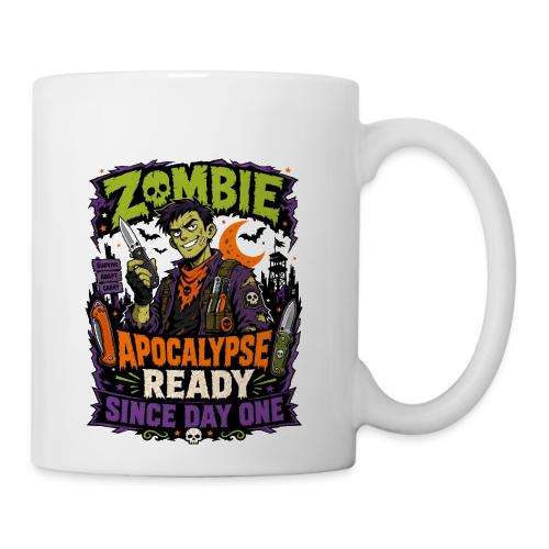 Zombie Apocalypse Ready Since Day One - Knife EDC - Coffee/Tea Mug