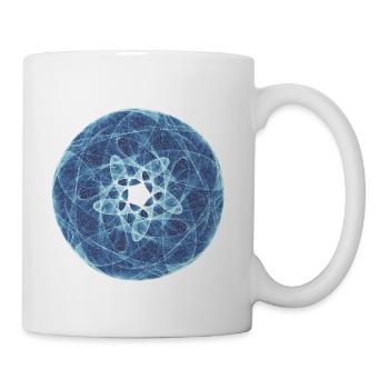 Trails of the Void – Strange Attractor - Coffee/Tea Mug - white - Right