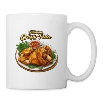 Filipino Crispy Pata Feast - Coffee/Tea Mug - white - Right