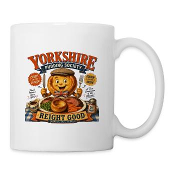 Yorkshire Pudding Society - Coffee/Tea Mug - white - Right