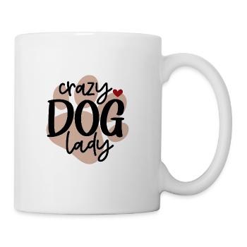 Crazy Dog Lady - Coffee/Tea Mug - white - Right