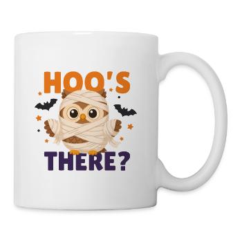 Owl Mummy - Coffee/Tea Mug - white - Right