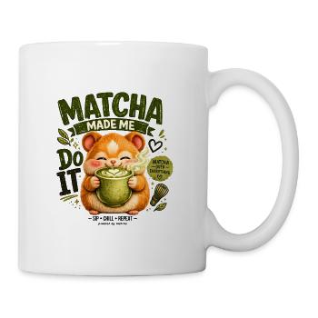 Matcha Made Me Do It - Coffee/Tea Mug - white - Right