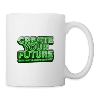 Create Your Future - Coffee/Tea Mug - white - Right