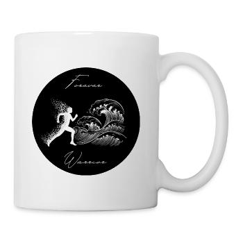Forever Warrior Wave Runner - Coffee/Tea Mug - white - Right