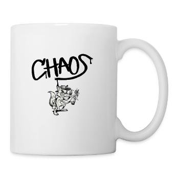 Graffiti Fox Chaos Streetwear Urban Design - Coffee/Tea Mug - white - Right