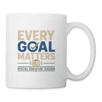 Every Goal Matters - Coffee/Tea Mug - white - Right