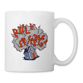 Outhouse Smoke Burst - Coffee/Tea Mug - white - Right