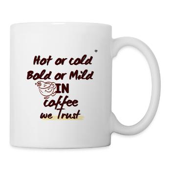 coffee lovers items - Funny Coffee designs - Coffee/Tea Mug - white - Right