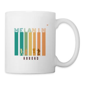 Melanin Abroad - Best gift idea - Coffee/Tea Mug - white - Right