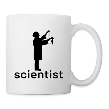 Scientist - Coffee/Tea Mug - white - Right