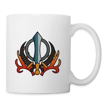 Ember Sword Emblem - Coffee/Tea Mug - white - Right