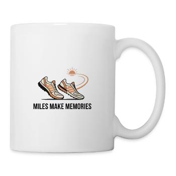Miles Make Memories Sneakers Sunset - Coffee/Tea Mug - white - Right