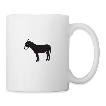 DONKEY - Coffee/Tea Mug - white - Right