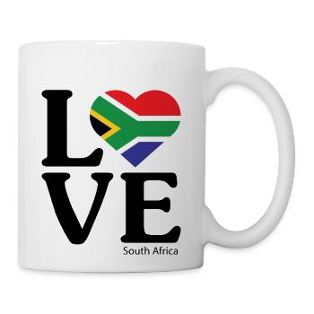 Love South Africa - Coffee/Tea Mug - white - Right