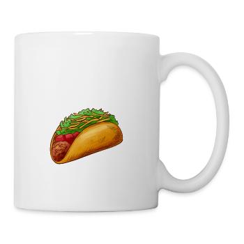 5 De Mayo Taco Emergency Call 9 Juan Juan Mexican - Coffee/Tea Mug - white - Right