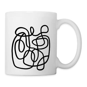 Organic Minimalist - Coffee/Tea Mug - white - Right