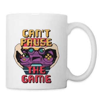 Cant Pause The Game - Coffee/Tea Mug - white - Right