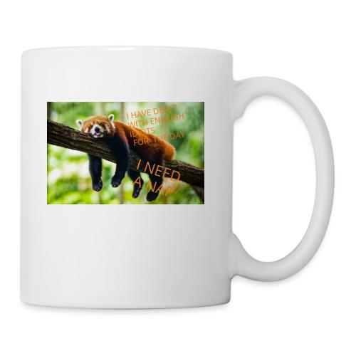 Fox napping meme - Coffee/Tea Mug