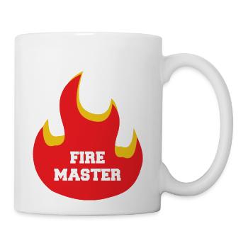 Fire Master - Coffee/Tea Mug - white - Right