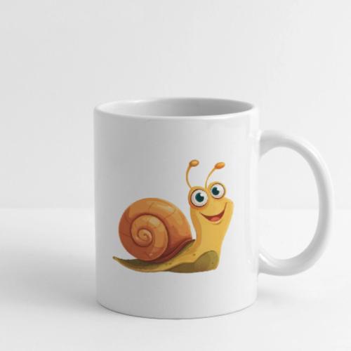 Happy Cartoon Snail with a Smile - Coffee/Tea Mug